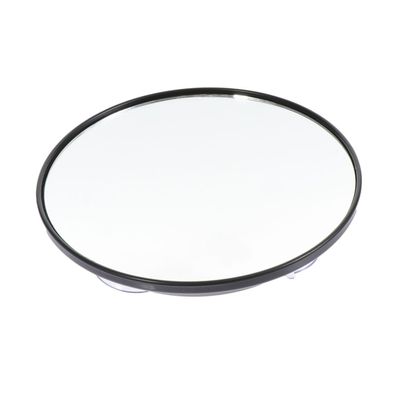 Ipetboom Suction Cup Magnifying Makeup Mirror Compact Shape Cosmetic Mirror for Home Use Easy to Install Durable Design for Men and Women Black Magnification