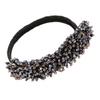 Ipetboom Elegant Crystal Hair Bun Maker Lightweight Diy Donut Hairstyle Curler Band for Women and Girls Daily Wear Special Occasions view 1