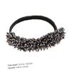 Ipetboom Elegant Crystal Hair Bun Maker Lightweight Diy Donut Hairstyle Curler Band for Women and Girls Daily Wear Special Occasions view 4