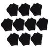 BIUDECO 10pairs Breathable Heel Socks Women Ankle Socks Replaceable Heel Sleeves for Outdoor Use view 1