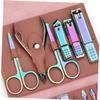 BIUDECO 1set Professional Nail Clipper Set Manicure and Pedicure Tools for Home and Salon Use Lightweight Design for Easy Grooming and Nail Art view 3