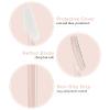 21 Pcs Light Pink Eyebrow Razors, Face Razors Multipurpose, Exfoliating Dermaplaning Tools, Eyebrow Trimmers Shaver with Protective Cover, Facial Hair Removal for Women Men Body Use view 3