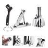Beatifufu Nose Hair Trimmer Set Facial Hair Removal for Women Nose Remover Scissors Boys and Girls Trimmer Nail Cutter view 4