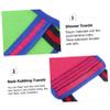 Ipetboom Exfoliating Sponge Bath Towel Korean Washcloth Exfoliating Bath Scrub Pull Back Towel Random Color view 4