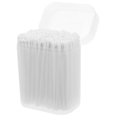 Beatifufu Ergonomic Cotton Tipped Applicators 200pcs Reusable Soft Cotton Swabs for Ear Cleaning Beauty Crafts