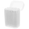 Beatifufu Ergonomic Cotton Tipped Applicators 200pcs Reusable Soft Cotton Swabs for Ear Cleaning Beauty Crafts view 1