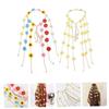 Ipetboom 2pcs Bohemian Headband Daisy Flower Headband for Women Fashion Floral Girls Holiday Hairband view 2