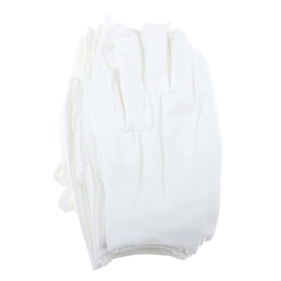 Beatifufu 12pairs Breathable Cotton Yarn Gloves Reusable Moisturizing Gloves for Men and Women for Jewelry Inspection and Hand Protection Comfortable and Washable