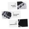 Ipetboom Professional Hairdressing Scissor Holder Tool Organizer Anti-Slip Multi-Functional Storage Box for Salon Home Use Efficient Scissors Comb Storage Stylish Marble Design view 2