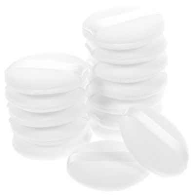 Ipetboom 20pcs Fluffy Makeup Powder Puff Soft Velour Face Applicators for Loose Powder Setting Foundation Gentle Skin-friendly Puff for Daily Makeup