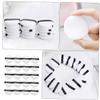 Ipetboom 20pcs Fluffy Makeup Powder Puff Soft Velour Face Applicators for Loose Powder Setting Foundation Gentle Skin-friendly Puff for Daily Makeup view 2