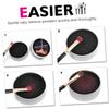 Beatifufu 4sets Makeup Brush Cleaner Box with Sponge Quick Dry Cleaning Tool for Eye Shadow Foundation and Finishing Powder Safe Durable Design for Home Use view 2