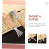 Ipetboom 3pcs Comb Hair Cleaner Brush Hair Remover Tools for Easy Cleaning of Combs and Brushes Compact Design for Home and Salon Use Yellow view 2