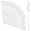 21 Pcs White Eyebrow Razors, Face Razors Multipurpose, Exfoliating Dermaplaning Tools, Eyebrow Trimmers Shaver with Protective Cover, Facial Hair Removal for Women Men Body Use view 1