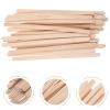NOLITOY 100pcs Sticks Body Hair Removal Sticks Wooden Applicator Spatulas for Body Legs Facial Hair Lip Nose Removal view 4