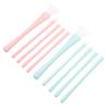 Ipetboom 2sets Silicone Makeup Brush Applicator Kit Lip Makeup Brush Eyeliner Tool for Smooth Application Easy to Use for Skincare and Beauty Routines view 1