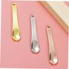 Beatifufu 9pcs Mixing Spatulas Reusable Skin Care Tool for Eye Cream and Face Cream Application Includes Gold Silver and Rose Clean and Hygienic Cosmetic Use view 2