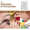 POPETPOP Cream Jar Refillable Container for Creams and Lotions Small Travel Jar Push down Design for Cosmetics Jewelry and More view 3