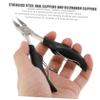 Beatifufu Nail Clippers Nail Trimmer for Fingernails Cuticle Remover for Home Use view 4