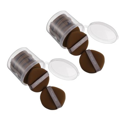 Beatifufu 12pcs Double Sided Makeup Sponges Teardrop Blending Cosmetic Puff for Liquid Applications Non Suitable for All Skin Types Strap Included