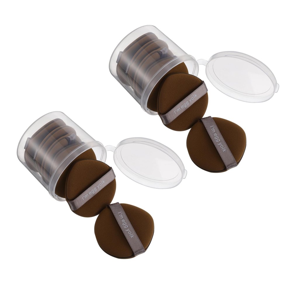Beatifufu 12pcs Double Sided Makeup Sponges Teardrop Blending Cosmetic Puff for Liquid Applications Non Suitable for All Skin Types Strap Included