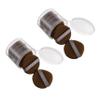 Beatifufu 12pcs Double Sided Makeup Sponges Teardrop Blending Cosmetic Puff for Liquid Applications Non Suitable for All Skin Types Strap Included view 1