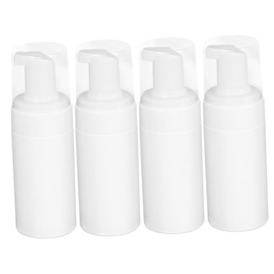 Ipetboom 4pcs Press Pump Foam Bottles Durable Pet Liquid Soap Dispenser for Home Use Easy to Refill and Clean for Decor and Daily Essentials