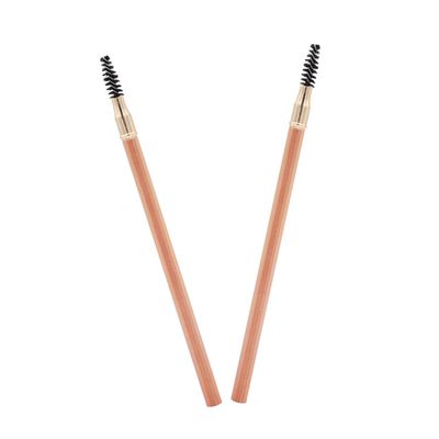 Ipetboom 2pcs Eyebrow Pencil Multifunctional Double-end with Brush Smudge for Natural Makeup Essential Makeup Tool