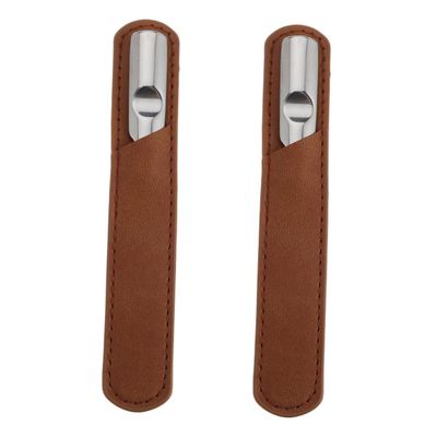 Beatifufu 2sets Stainless Steel Nail File Set for Nail Techs Boards Manicure File Set Portable