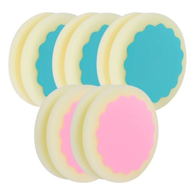 Kqcibz 5 Pieces Depilation Pads Painless Hair Removal Sponge for Face Leg Arm Body, Reusable Physical Hair Removal Tool