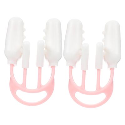 Beatifufu 2pcs Nose Job Corrector Silicone Nose Shaper Clip for Reading Comfortable Slimming Tool