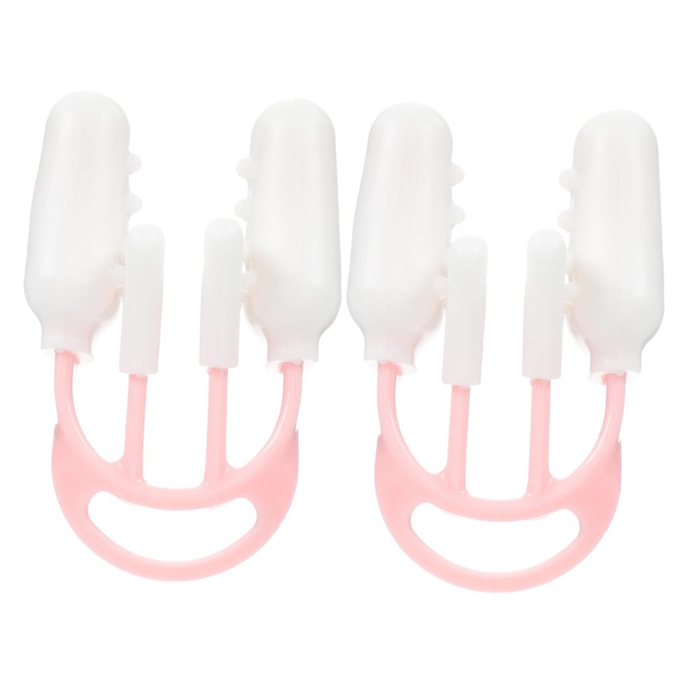 Beatifufu 2pcs Nose Job Corrector Silicone Nose Shaper Clip for Reading Comfortable Slimming Tool