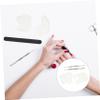 Beatifufu 2sets Acrylic Makeup Mixing Palette Paint Mixing Palette for Blending Makeup Liquid Foundation Safe Perfect for Professionals Beginners view 4