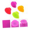 Beatifufu 4pcs Silicone Face Brush Set Facial Exfoliator Cleansing Tool for Deep Cleaning view 3