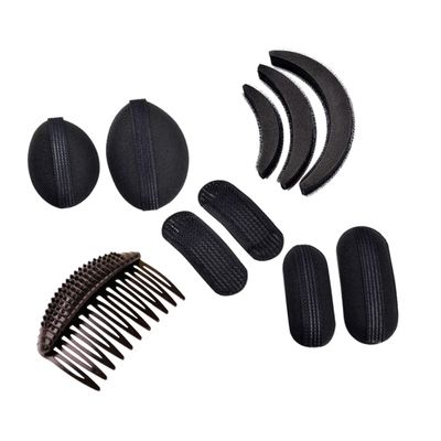Ipetboom Hair Fluffy Sponge Set Versatile Volume Bump Inserts for All Hair Types Lightweight Durable Styling Tools for Effortless Updos and Hairstyles