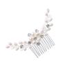 Ipetboom Bridal Hair Comb Elegant Headdress for Weddings Handmade Rhinestone Accessories for Brides and Girls for Engagements and Special Occasions view 1