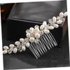 Ipetboom Bridal Hair Comb Elegant Headdress for Weddings Handmade Rhinestone Accessories for Brides and Girls for Engagements and Special Occasions view 2