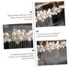 Ipetboom Bridal Hair Comb Elegant Headdress for Weddings Handmade Rhinestone Accessories for Brides and Girls for Engagements and Special Occasions view 4