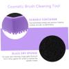 Ipetboom 2pcs Silicone Makeup Brush Cleaning Box Easy to Use Sponge Tool for Daily Makeup Needs Compact Lightweight Mixed Colors view 3
