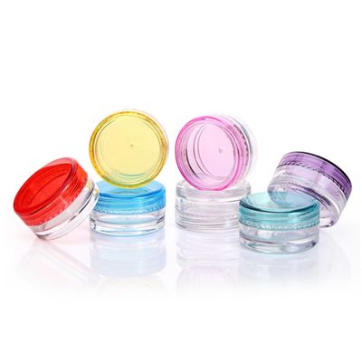 Ipetboom 56pcs Plastic Cream Jars Set Empty Dispenser Containers for Cosmetics Leakproof Storage Jars for Travel Beauty Supplies