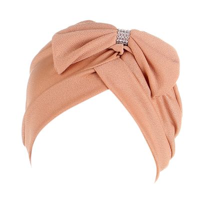 1 Piece Stretch Head Wrap Fashion Headband Solid Color Hair Turban Neck Sleeve Soft Breathable Turban (Khaki, One Size)