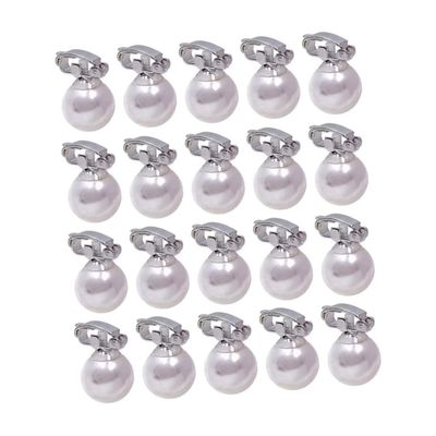 Ipetboom 20pcs Pearl Hairpin Bows for Girls Small Pearl Hair Clip for Teen Girls Braids Hair Pin Elegant Accessories