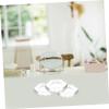 Ipetboom 4pcs Empty Eyeshadow Pans Hexagon Refillable Makeup Containers for Women Lightweight and Travel-friendly Blusher Pans for Outdoor Use and Cosmetic Storage view 3