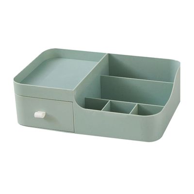 Ipetboom Travel Toiletries Makeup Organizer Compact Desktop Storage Box for Skincare Bathroom Drawer Desk Drawer
