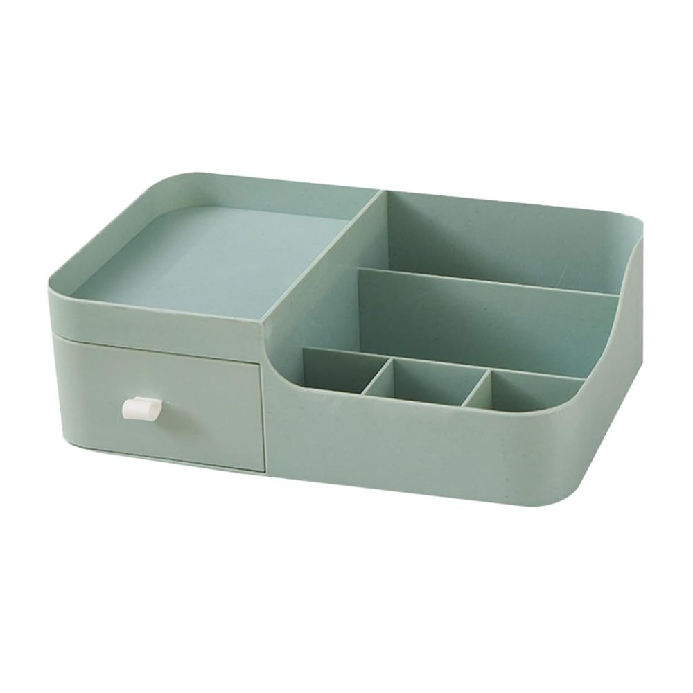 Ipetboom Travel Toiletries Makeup Organizer Compact Desktop Storage Box for Skincare Bathroom Drawer Desk Drawer