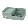 Ipetboom Travel Toiletries Makeup Organizer Compact Desktop Storage Box for Skincare Bathroom Drawer Desk Drawer view 1