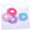 Ipetboom 5pcs Invisible Hair Bun Nets Set and Breathable Hair Accessories for Women and Girls Lightweight Mesh Cover for Elegant Buns for Ballet and Everyday Use view 4