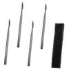 Ipetboom 4pcs Eyelash Lash Combs and Eyebrow Brushes Set with Storage Pouch Professional Spiral Brushes for Eyelash Extensions and Mascara Application Compact and Travel-friendly view 1