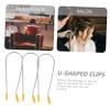 Ipetboom 20pcs Hair Perm Rods Clips Fixed Clips for Electric Rollers Hot Rollers Clamp Hairdressing Styling Tools for Diy Hair Styling view 2
