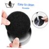 Ipetboom 4sets Electric Makeup Brush Cleaner Makeup Brush Cleaner Bowl Removal Sponge Clean Sponge Cleaning Tool view 2